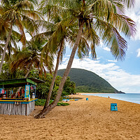 Buy canvas prints of Grande Anse Beach by Roger Green