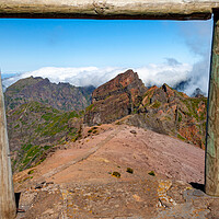 Buy canvas prints of Mountains of Madeira by Roger Green