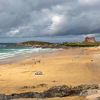 Buy canvas prints of Fistral Beach by Roger Green