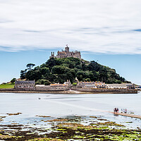 Buy canvas prints of St Michael's Mount by Roger Green