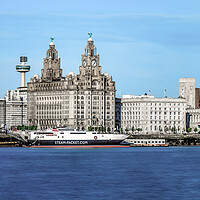 Buy canvas prints of Liverpool Waterfront by Roger Green