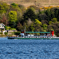 Buy canvas prints of Ullswater Steamer 