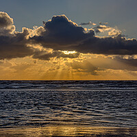 Buy canvas prints of Ainsdale Sunset by Roger Green