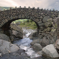 Buy canvas prints of Stockley Bridge by Dave Parkin