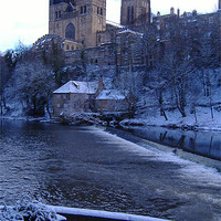Buy canvas prints of Durham Cathedral by Dave Parkin