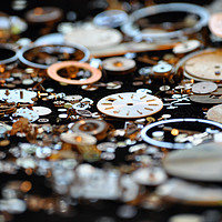 Buy canvas prints of Watch Parts by Robin Lodge