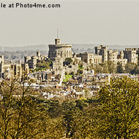 Buy canvas prints of Windsor Castle by Paul Howell