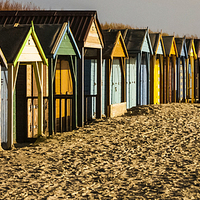 Buy canvas prints of Beach Huts by Paul Howell