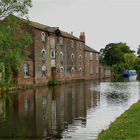 Buy canvas prints of canalside by steve livingstone