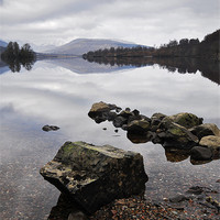 Buy canvas prints of Loch Arkaig by Richard Peck