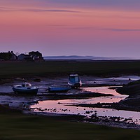 Buy canvas prints of Sunset over the Estuary. by Becky Dix