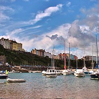 Buy canvas prints of Harbour Beach. by Becky Dix
