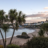 Buy canvas prints of  Tenby. by Becky Dix