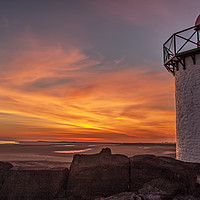 Buy canvas prints of  Burry Port at Sunset. by Becky Dix