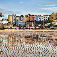 Buy canvas prints of  Day out at the Seaside. by Becky Dix