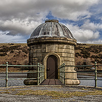 Buy canvas prints of Lliw Valley Reservoir. by Becky Dix