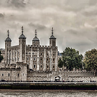 Buy canvas prints of The Tower of London. by Becky Dix
