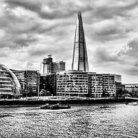 Buy canvas prints of South Bank Shoreline. by Becky Dix