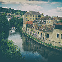 Buy canvas prints of River Avon. by Becky Dix