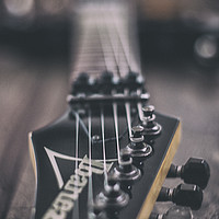 Buy canvas prints of Ibanez Guitar 4 by Becky Dix