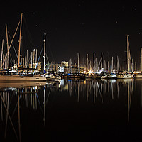 Buy canvas prints of Moored for the night. by Becky Dix