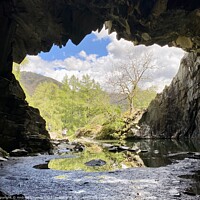 Buy canvas prints of Cave  by Andrew Sheekey