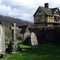 Buy canvas prints of Stokesay Castle, Shropshire by Tammy Winand