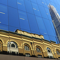 Buy canvas prints of Shard of reflection by ann molyneux