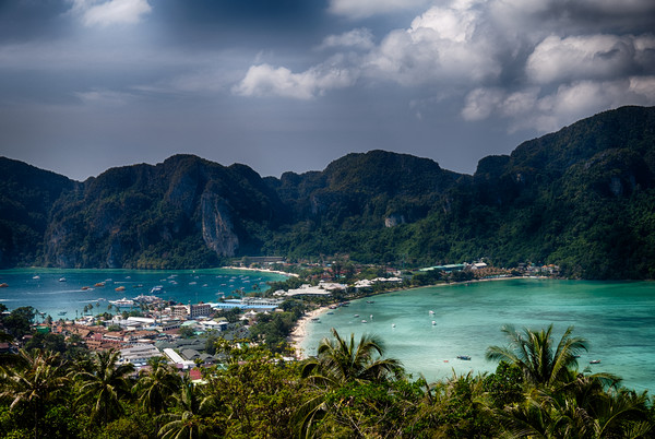 Awe-inspiring vista of Phi Phi Island Picture Board by Rus Ki