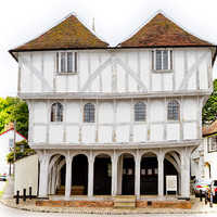 Buy canvas prints of Thaxted Guildhall by Richard Thomas