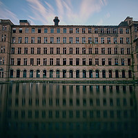 Buy canvas prints of Mill reflected  by simon sugden
