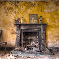 Buy canvas prints of abandoned welsh farm  by simon sugden