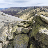 Buy canvas prints of Seal Edge, Kinder Scout by Martyn Williams