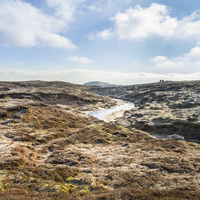 Buy canvas prints of Edale Moor, Kinder Scout by Martyn Williams