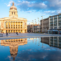 Buy canvas prints of Council House, Nottingham, England by Martyn Williams