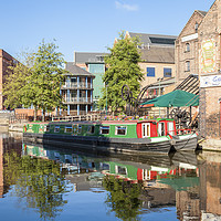 Buy canvas prints of Nottingham and Beeston Canal by Martyn Williams