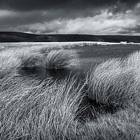 Buy canvas prints of Stormy Weather, Kinder Scout by Martyn Williams