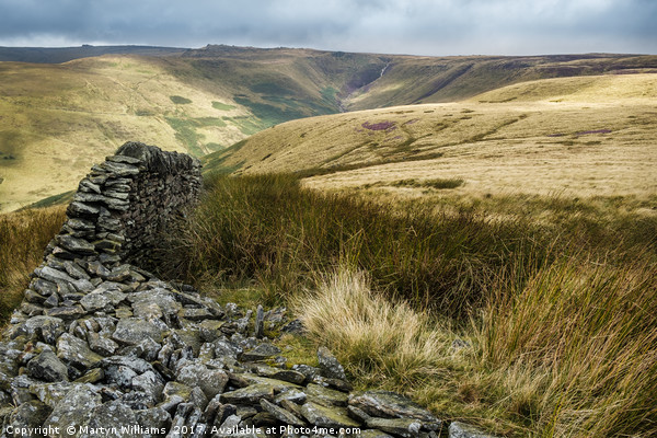 Crowden Clough, Kinder Scout Picture Board by Martyn Williams