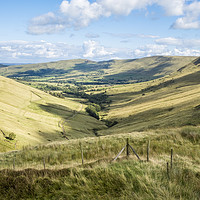Buy canvas prints of Vale Of Edale, Derbyshire by Martyn Williams