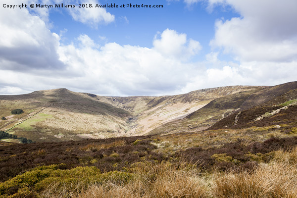 Grindsbrook Clough, Kinder Scout Picture Board by Martyn Williams