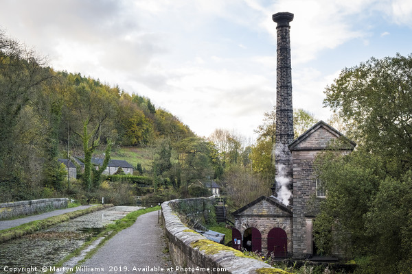 Leawood Pumphouse, Cromford Canal Picture Board by Martyn Williams