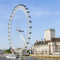Buy canvas prints of London Eye by Martyn Williams