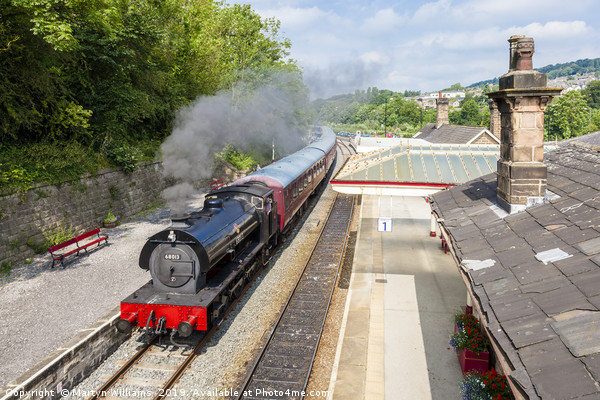 Peak Rail, Matlock Picture Board by Martyn Williams