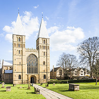 Buy canvas prints of Southwell Minster, Nottinghamshire by Martyn Williams