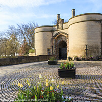 Buy canvas prints of The Gate House, Nottingham Castle by Martyn Williams