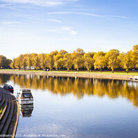Buy canvas prints of The River Trent, Nottingham by Martyn Williams