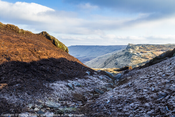 The Northern Edge, Kinder Scout Picture Board by Martyn Williams