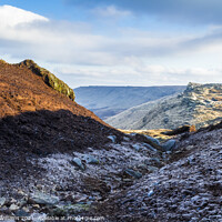 Buy canvas prints of The Northern Edge, Kinder Scout by Martyn Williams