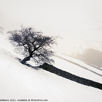 Buy canvas prints of Winter Landscape, Peak District by Martyn Williams