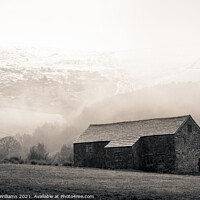 Buy canvas prints of Snow, Vale Of Edale by Martyn Williams